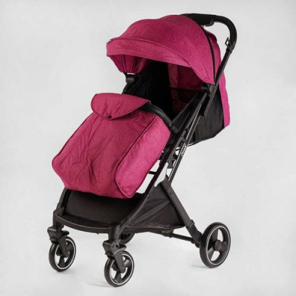Візок прогулянковий дитячий "JOY Comfort" (рама сталь з алюмінієм, футкавер, підсклянник, телескопічна ручка)
