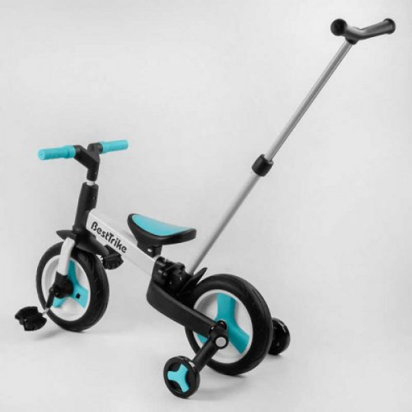 Велосипед-трансформер "Best Trike" (колеса PU 10'', батьківська ручка, знімні педалі)