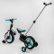 Велосипед-трансформер "Best Trike" (колеса PU 10'', батьківська ручка, знімні педалі)