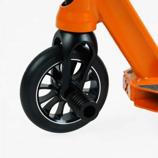 Самокат трюковий "Best Scooter" (HIC-система, Пегі, алюмінієвий диск і дека, колеса PU d-110мм, ширина керма - 52 см, висота - 83 см)