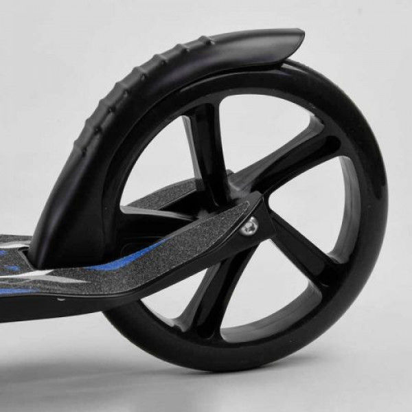 Самокат двоколісний "Best Scooter" (затиск керма, колеса PU - 20 см, 1 амортизатор)