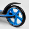 Самокат двоколісний Best Scooter 54664 колеса PU - переднє 23 см, заднє - 20 см, 1 амортизатор, широкий руль, зажим руля, в коробці