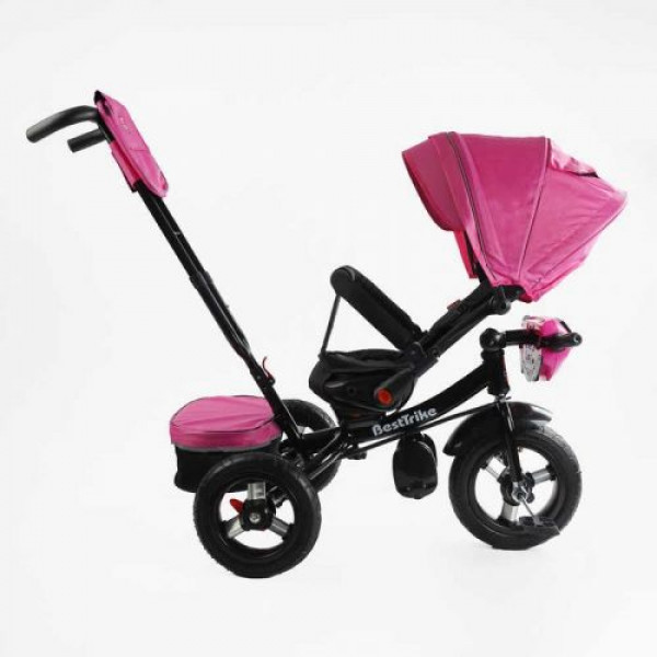 Велосипед 6088 F Best Trike (1) ПОВОРОТНЕ СИДІННЯ, СКЛАДНЕ КЕРМО, ФАРА МУЗИЧНА З USB,Bluetooth НАДУВНІ КОЛЕСА, ПУЛЬТ ВКЛЮЧЕННЯ СВІТЛА І ЗВУКУ