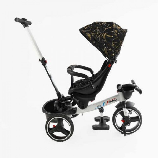 Велосипед 6390 BestTrike Oscar (1) ПОВОРОТНЕ СИДІННЯ, КЕРМО СКЛАДАЄТЬСЯ, КОЛЕСА З ПРОГУМОВАНИМ PU, КОШИК, ТЕЛЕСКОПІЧНА РУЧКА