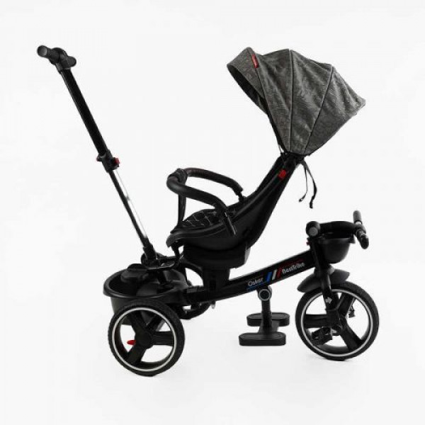 Велосипед 6390 BestTrike Oscar (1) ПОВОРОТНЕ СИДІННЯ, КЕРМО СКЛАДАЄТЬСЯ, КОЛЕСА З ПРОГУМОВАНИМ PU, КОШИК, ТЕЛЕСКОПІЧНА РУЧКА