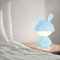 Світильник-нічник LED з акумулятором Cute Bunny, блакитний