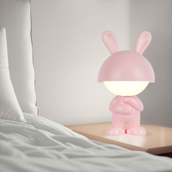 Світильник-нічник LED з акумулятором Dreamy Bunny, рожевий