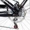Велосипед міський Corso «Polaris» 26`` PS-36620 + КОШИК БАКЛАЖАНОВИЙ, сталева рама 16.5``, Shimano 7 швидкостей, корзина, багажник