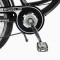 Велосипед міський Corso «Polaris» 26`` PS-80110 + КОШИК ЧОРНИЙ сталева рама 16.5``, Shimano 7 швидкостей, корзина, багажник