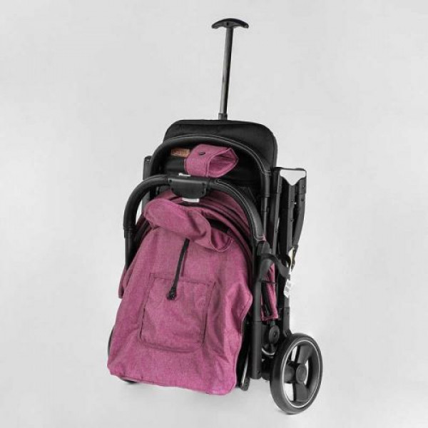 Візок прогулянковий дитячий "JOY Comfort" (рама сталь з алюмінієм, футкавер, підсклянник, телескопічна ручка)