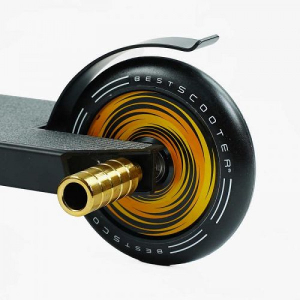 Самокат трюковий "Best Scooter.Portal" (HIC-система, ПЕГИ, алюмінієвий диск та дека, колеса PU, d=120 мм, ширина керма 58 см)