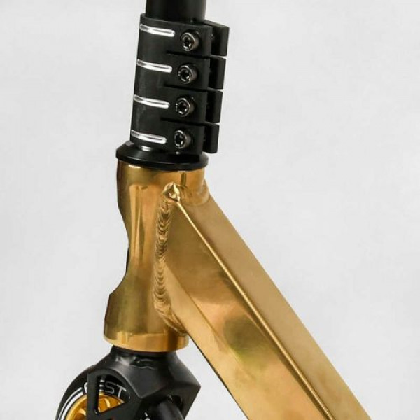 Самокат трюковий "Best Scooter. Kraken" (HIC-система, ПЕГИ, алюмінієвий диск та дека, АНОДОВАНИЙ, колеса PU 110 мм, ширина керма 58 см)