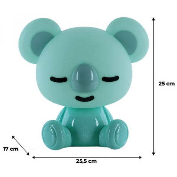 Світильник-нічник LED з акумулятором Koala, зелений