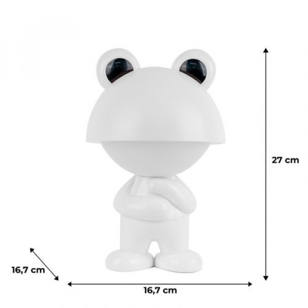 Світильник-нічник LED з акумулятором Dreamy Froggy, білий