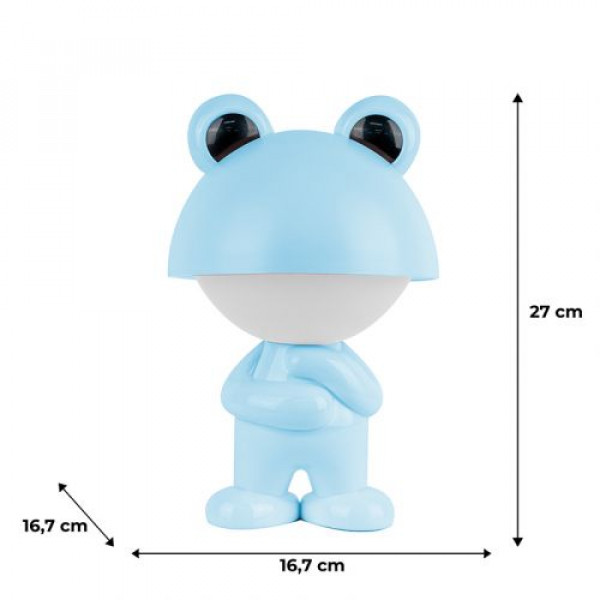 Світильник-нічник LED з акумулят. Dreamy Froggy, блакитний