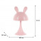 Світильник-нічник LED з акумулятором Simple Bunny, рожевий