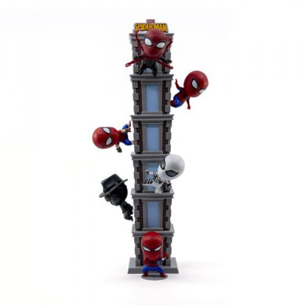 Іграшка-сюрприз з колекційною фігуркою Spider-Man (Tower Series)/ Людина-павук(серія Тауер)