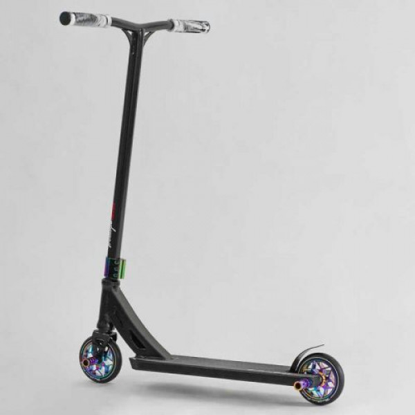 Самокат трюковий "Best Scooter" (HIC-система, ПЕГИ, алюмінієвий диск та дека, колеса PU, d=120 мм, ширина керма 58 см)