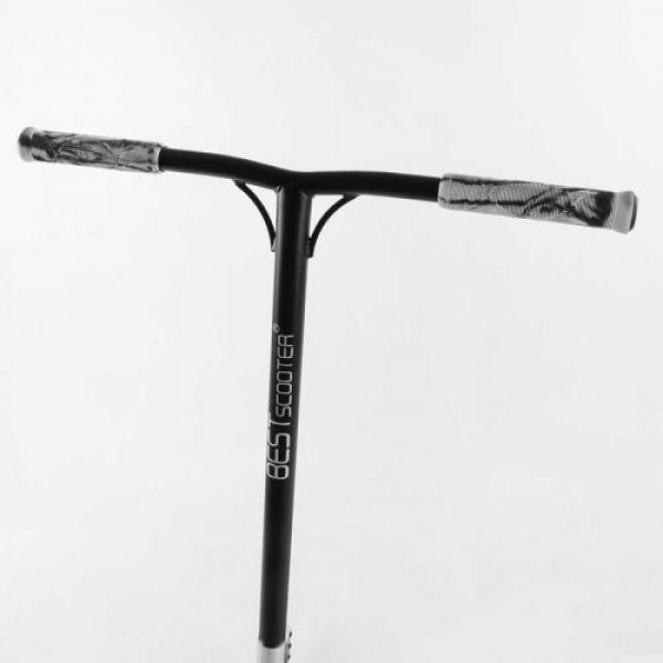 Самокат трюковий "Best Scooter" (HIC-система, ПЕГИ, алюмінієвий диск та дека з ПРИНТОМ, колеса PU, d = 110мм, ширина керма - 60 см, в коробці)
