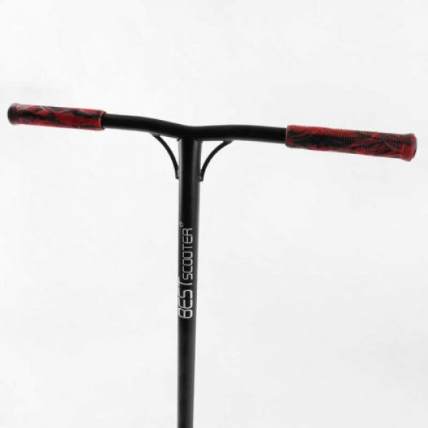 Самокат трюковий "Best Scooter" (HIC-система, ПЕГИ, алюмінієвий диск та дека з ПРИНТОМ, колеса PU, d = 110 мм, ширина керма - 60 см, в коробці)