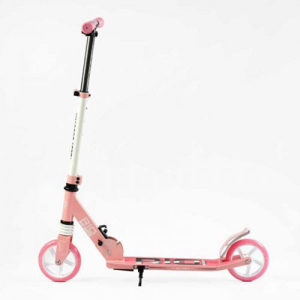 Самокат двоколісний Best Scooter R - 23617 (4) колеса PU 145мм, передній амортизатор, алюмінієве гальмо, в коробці