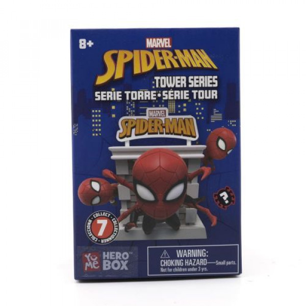 Іграшка-сюрприз з колекційною фігуркою Spider-Man (Tower Series)/ Людина-павук(серія Тауер)