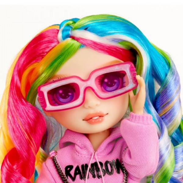 Ігровий набір з лялькою Rainbow High серії Creative Crystals - Амая