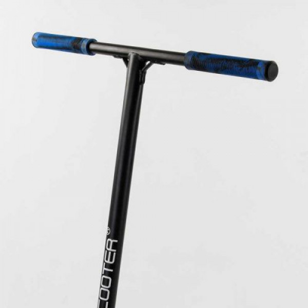 Самокат трюковый "Best Scooter SIMBIOTE" (HIC-система, ПЕГИ, алюминиевый диск и дека, колёса 120мм PU, ширина руля - 57 см)