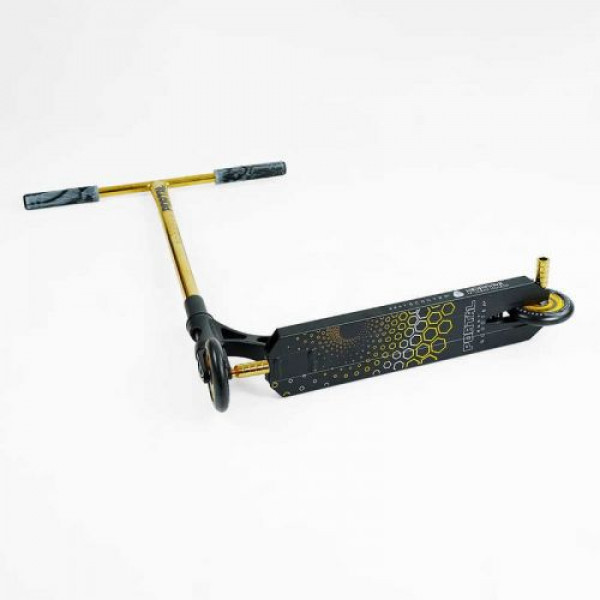 Самокат трюковий "Best Scooter.Portal" (HIC-система, ПЕГИ, алюмінієвий диск та дека, колеса PU, d=120 мм, ширина керма 58 см)