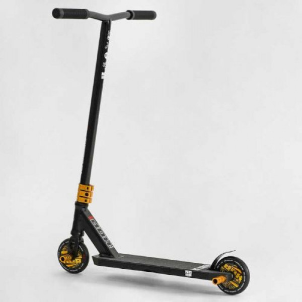 Самокат трюковий "Best Scooter. HOP" (HIC-система, ПЕГИ, алюмінієвий диск та дека, колеса PU, d=120 мм, ширина керма 58 см)