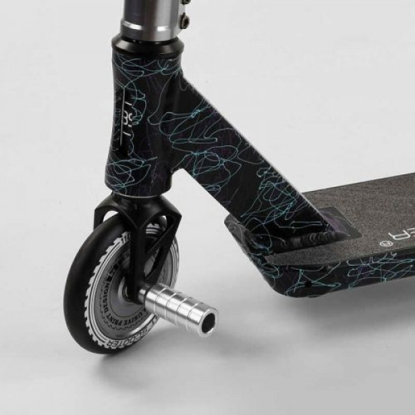 Самокат трюковий "Best Scooter. CRASH" (HIC-система, ПЕГІ, алюмінієвий диск і дека, колеса 110 мм PU, ширина керма - 57 см, в коробці)