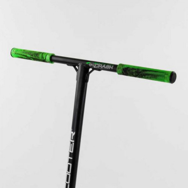 Самокат трюковий "Best Scooter. CRASH" (HIC-система, ПЕГІ, алюмінієвий диск і дека, колеса 110 мм PU, ширина керма - 57 см, в коробці)