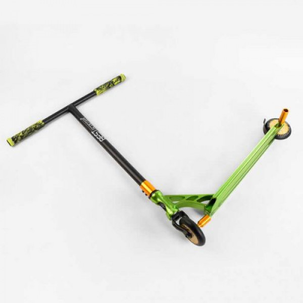 Самокат трюковий "Best Scooter" (HIC-система, ПЕГИ, алюмінієвий диск та дека, АНОДОВАНЕ ФАРБУВАННЯ, колеса PU, d = 110мм, ширина керма - 60 см)