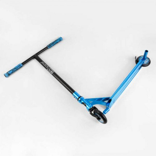 Самокат трюковий "Best Scooter" (HIC-система, ПЕГИ, алюмінієвий диск та дека, АНОДОВАНЕ ФАРБУВАННЯ, колеса PU, d = 110мм, ширина керма - 60 см)