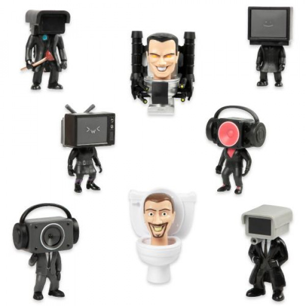 Іграшка-сюрприз з колекційною фігуркою Mystery Figure, Skibidi Toilet