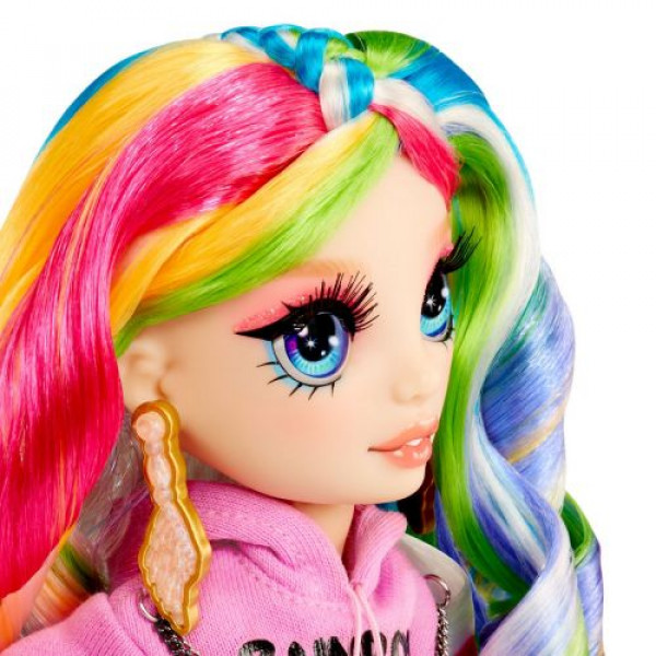 Ігровий набір з лялькою Rainbow High серії Creative Crystals - Амая