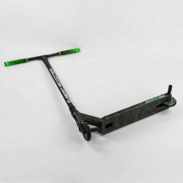 Самокат трюковий "Best Scooter. CRASH" (HIC-система, ПЕГІ, алюмінієвий диск і дека, колеса 110 мм PU, ширина керма - 57 см, в коробці)
