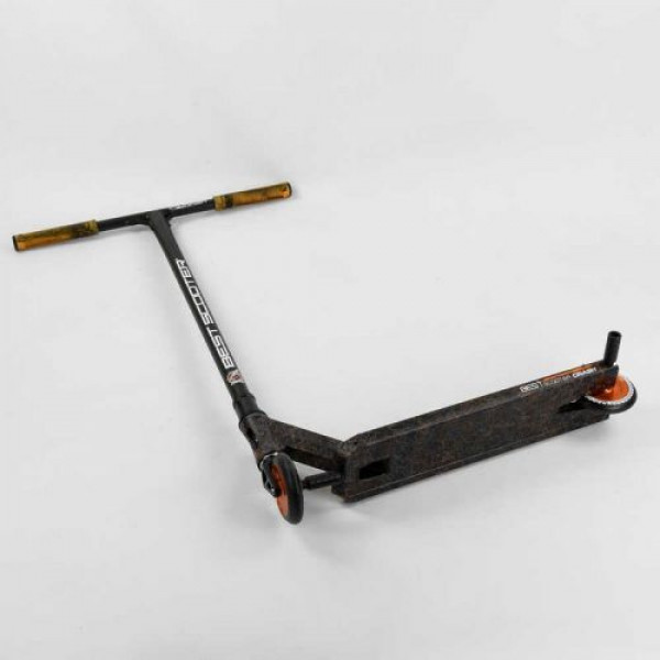Самокат трюковий "Best Scooter. CRASH" (HIC-система, ПЕГИ, алюмінієвий диск і дека, колеса 110 мм PU, ширина керма - 57 см, в коробці)