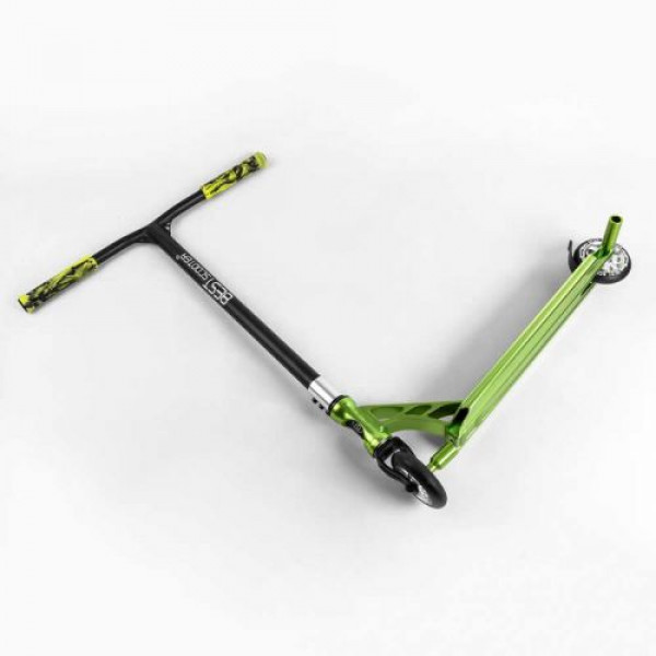 Самокат трюковий "Best Scooter" (HIC-система, ПЕГИ, алюмінієвий диск та дека, АНОДОВАНЕ ФАРБУВАННЯ, колеса PU, d = 110мм, ширина керма - 60 см)