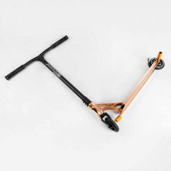 Самокат трюковий "Best Scooter" (HIC-система, ПЕГИ, алюмінієвий диск та дека, АНОДОВАНЕ ФАРБУВАННЯ, колеса PU, d = 110мм, ширина керма - 60 см)