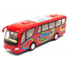Інерційний автобус "Coach" (червоний)