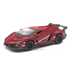Машинка KINSMART "Lamborghini Veneno" (бордова)