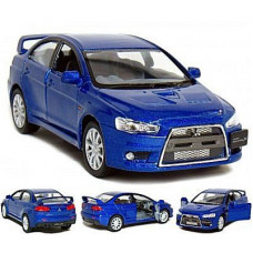 Машинка KINSMART "Mitsubishi Lancer Evolution X" (синя)