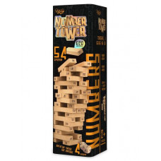 Настільна гра "Number Tower" укр
