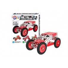 Конструктор металевий Metal Set, 125 деталей