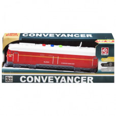 Поїзд "Conveyancer" інерційний, червоний
