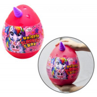 Іграшка-сюрприз "Unicorn Surprise Box", укр (малиновий)