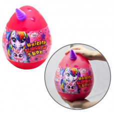 Іграшка-сюрприз "Unicorn Surprise Box", укр (малиновий)