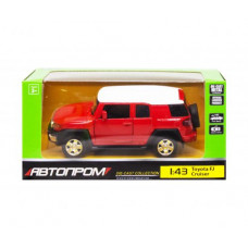 Машинка "Toyota FJ Cruiser" з серії "Автопром", червоний