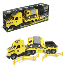Евакуатор "Magic Truck Technic" (зі сміттєвозом)